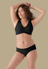 V-Neck Lift Wireless Bra & Panty Set.