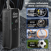 Portable Electric Air Pump for Tires, Mattresses & Outdoor Gear