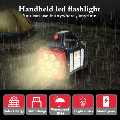 Powerfull Solar Multifunctional Torch