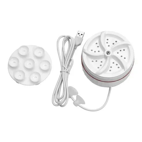 2-in-1 Foldable Mini Washing Machine – Portable & Automatic Top Load