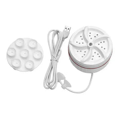 2-in-1 Foldable Mini Washing Machine – Portable & Automatic Top Load