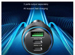 Super Fast Dual USB Charger with Smart Protection & LED Display